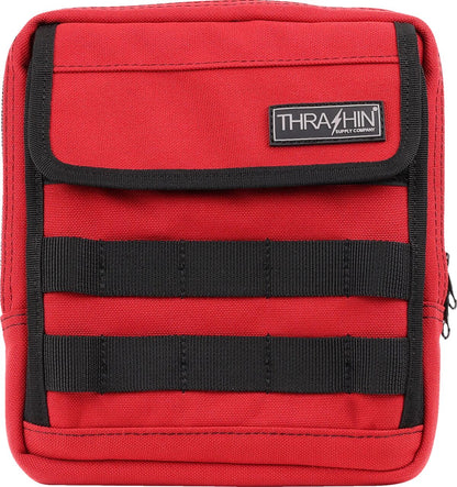 THRASHIN SUPPLY CO BAG HANDLEBAR TSC SLIM RED THB-0034