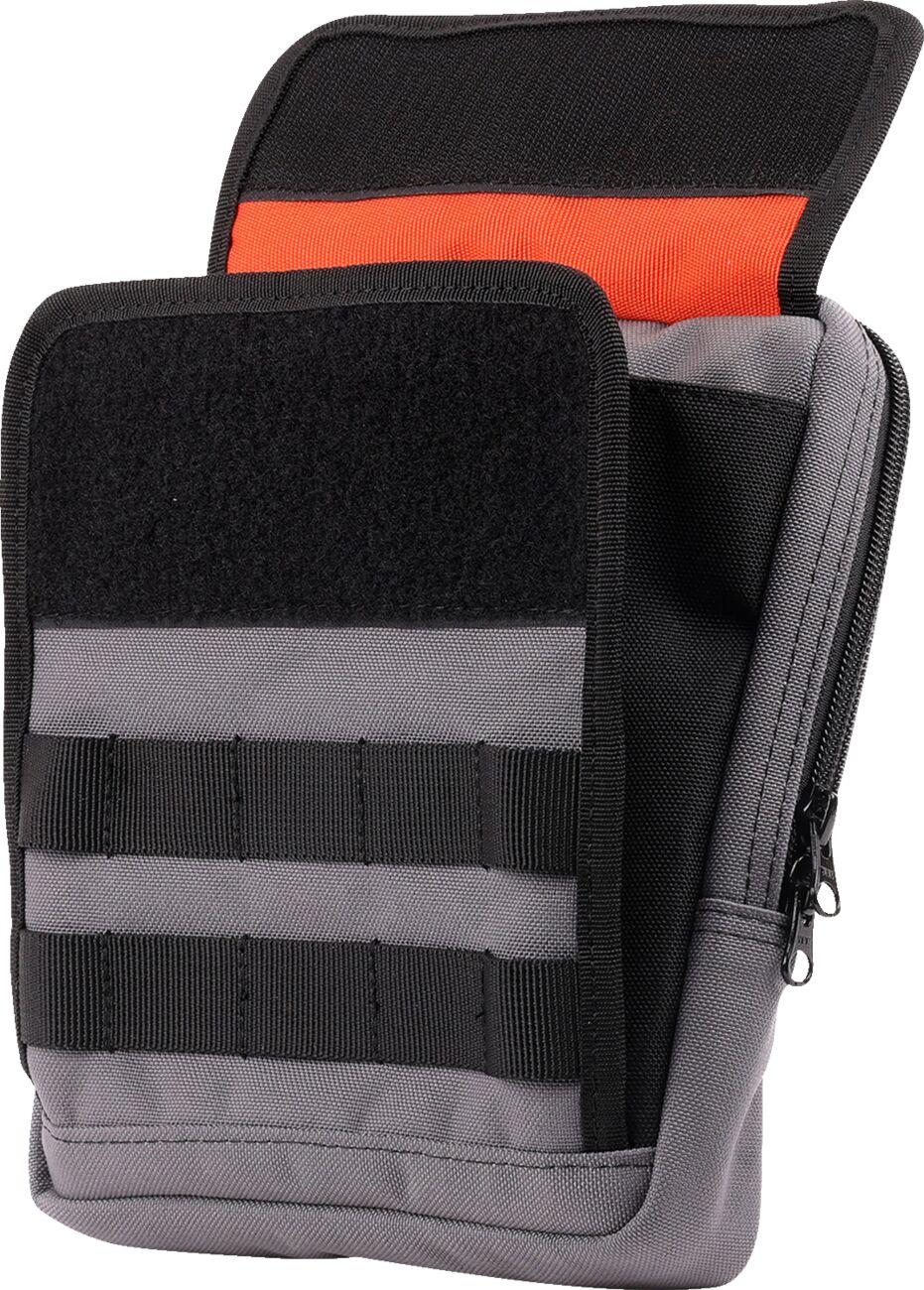 THRASHIN SUPPLY CO BAG HANDLEBAR TSC SLIM GRAY THB-0030