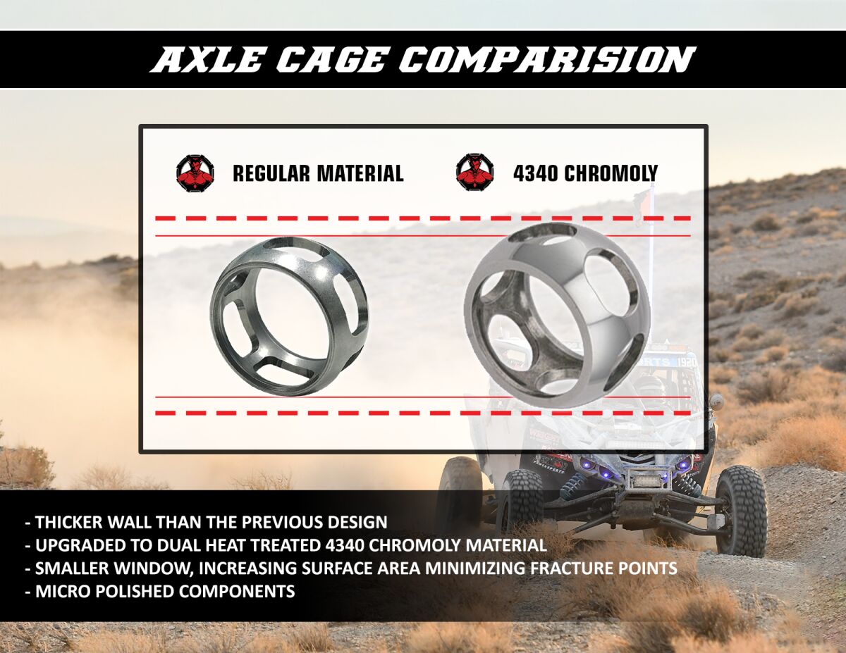 DEMON AXLE KIT HD COMPLETE PAXL-8018HD