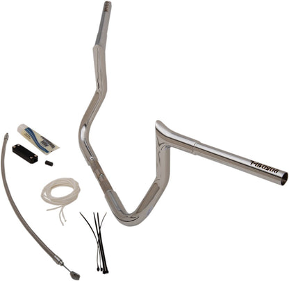 FAT BAGGERS INC HANDLEBAR KIT 10 FLHT/FLHX 08- 909110