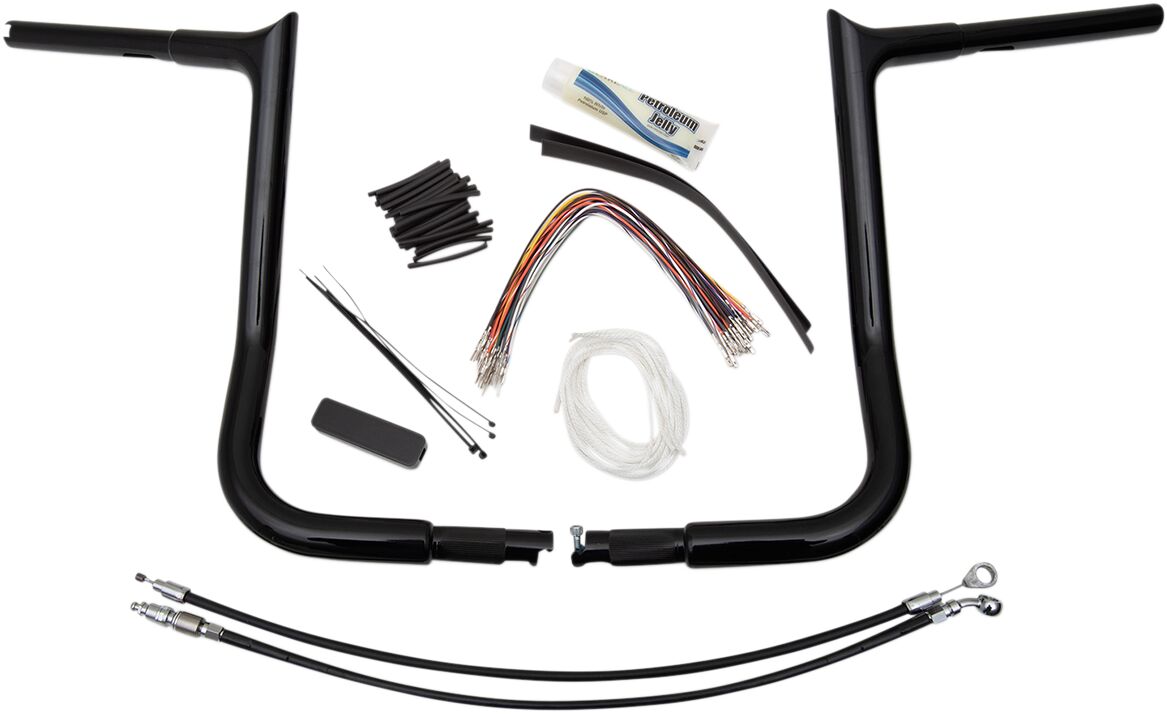 FAT BAGGERS INC HANDLEBAR KIT 14 FLHT/FLHX 08- 909114-B
