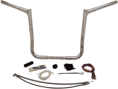 FAT BAGGERS INC HANDLEBAR KIT 16 FLHT/FLHX 08- 909116