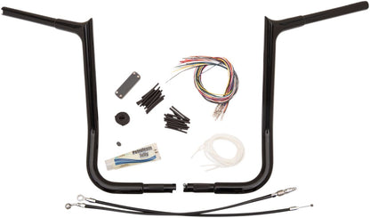 FAT BAGGERS INC HANDLEBAR KIT 16 FLHT/FLHX 08- 909116-B