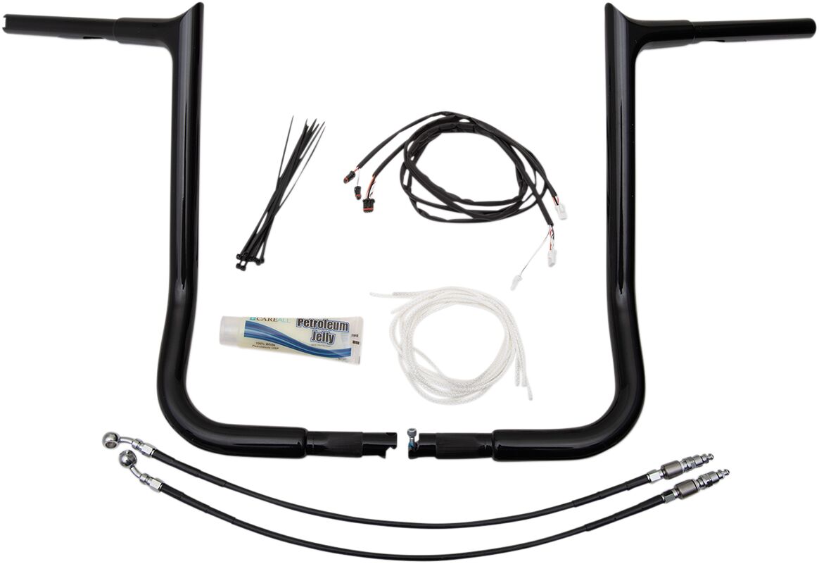 FAT BAGGERS INC HANDLEBAR KIT 16 FLHT/FLHX 08- 909216-B