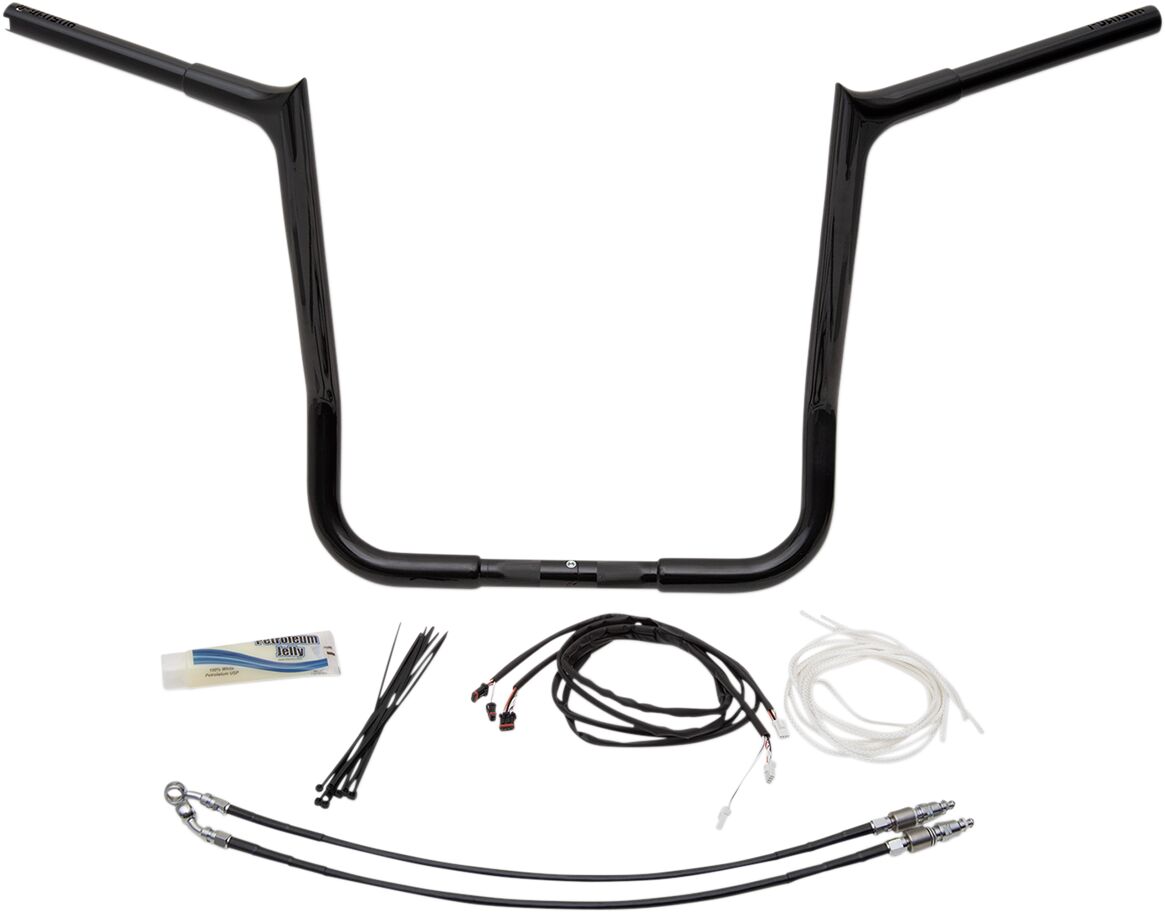 FAT BAGGERS INC HANDLEBAR KIT 16 FLHT/FLHX 08- 909216-B