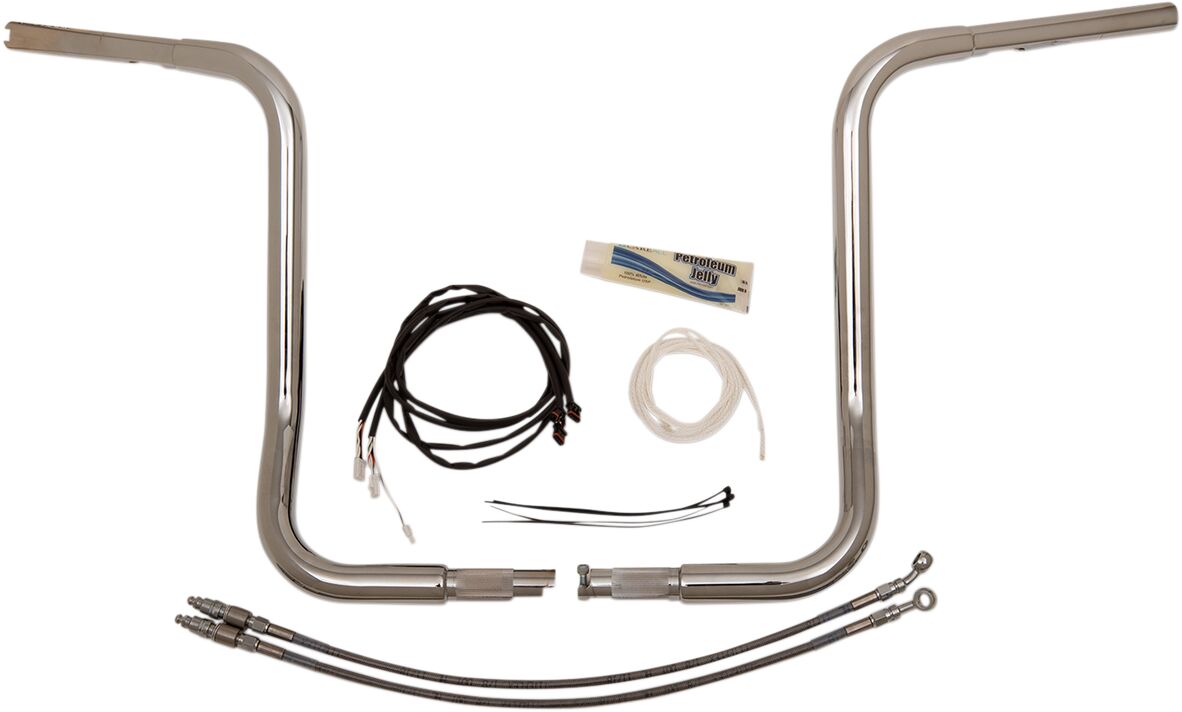 FAT BAGGERS INC HANDLEBAR 16" CH RT L FL 909516