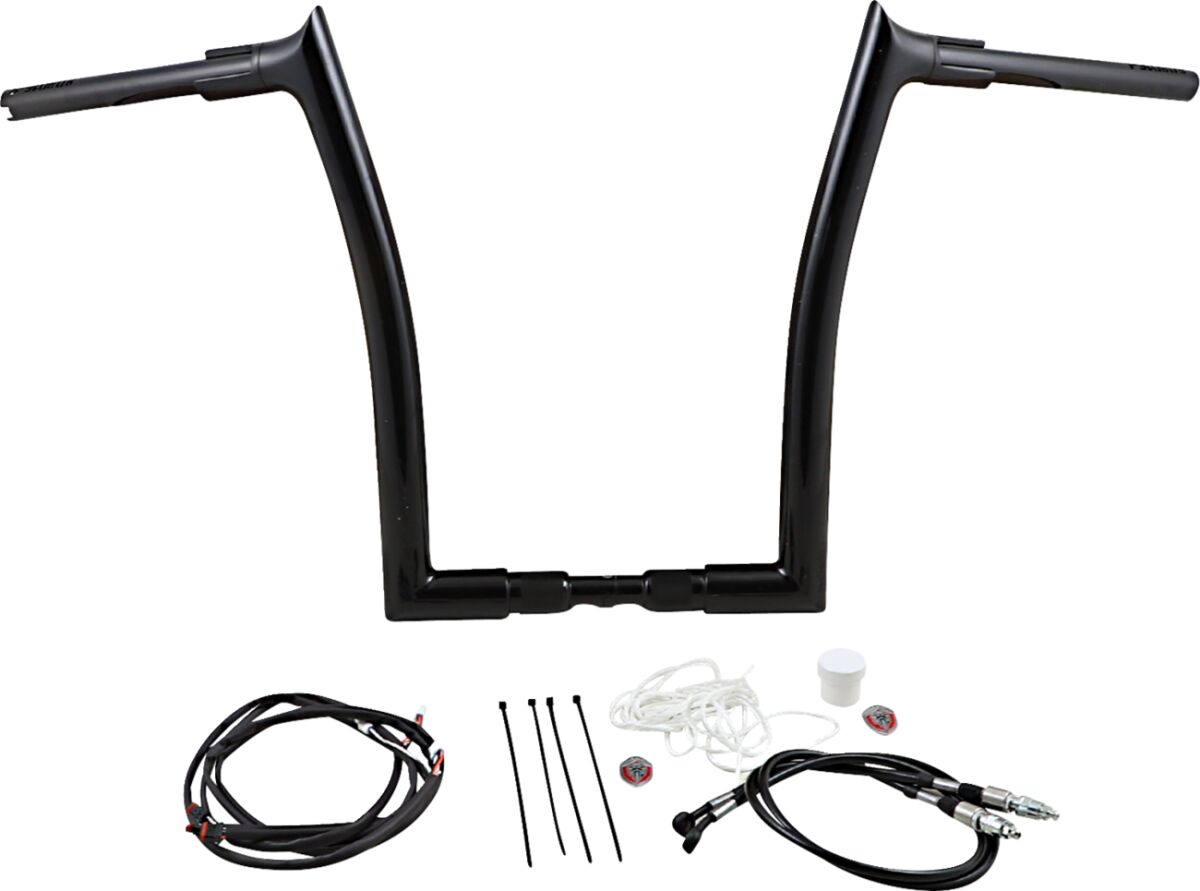 FAT BAGGERS INC HANDLEBAR 16 W/EXT FLHRXS 18-2 809616-B