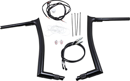 FAT BAGGERS INC HANDLEBAR 16 W/EXT FLHRXS 18-2 809616-B