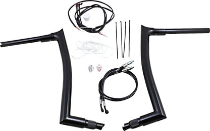 FAT BAGGERS INC HANDLEBAR 16 W/EXT FLHRXS 18-2 809616-B