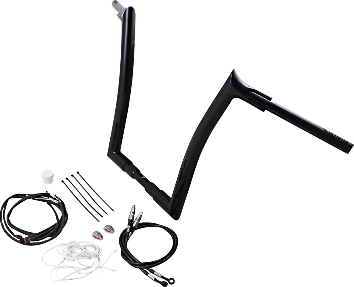 FAT BAGGERS INC HANDLEBAR 16 W/EXT FLHRXS 18-2 809616-B