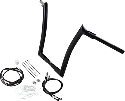 FAT BAGGERS INC HANDLEBAR 16 W/EXT FLHRXS 18-2 809616-B