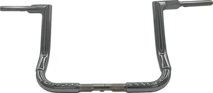 FAT BAGGERS INC Handlebar - Flat Top - 12" - Chrome 615012