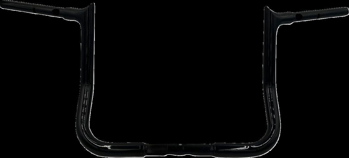 FAT BAGGERS INC H-BAR PNTD TOP BLK 1.25" 12" FLHX,SE 945012-B