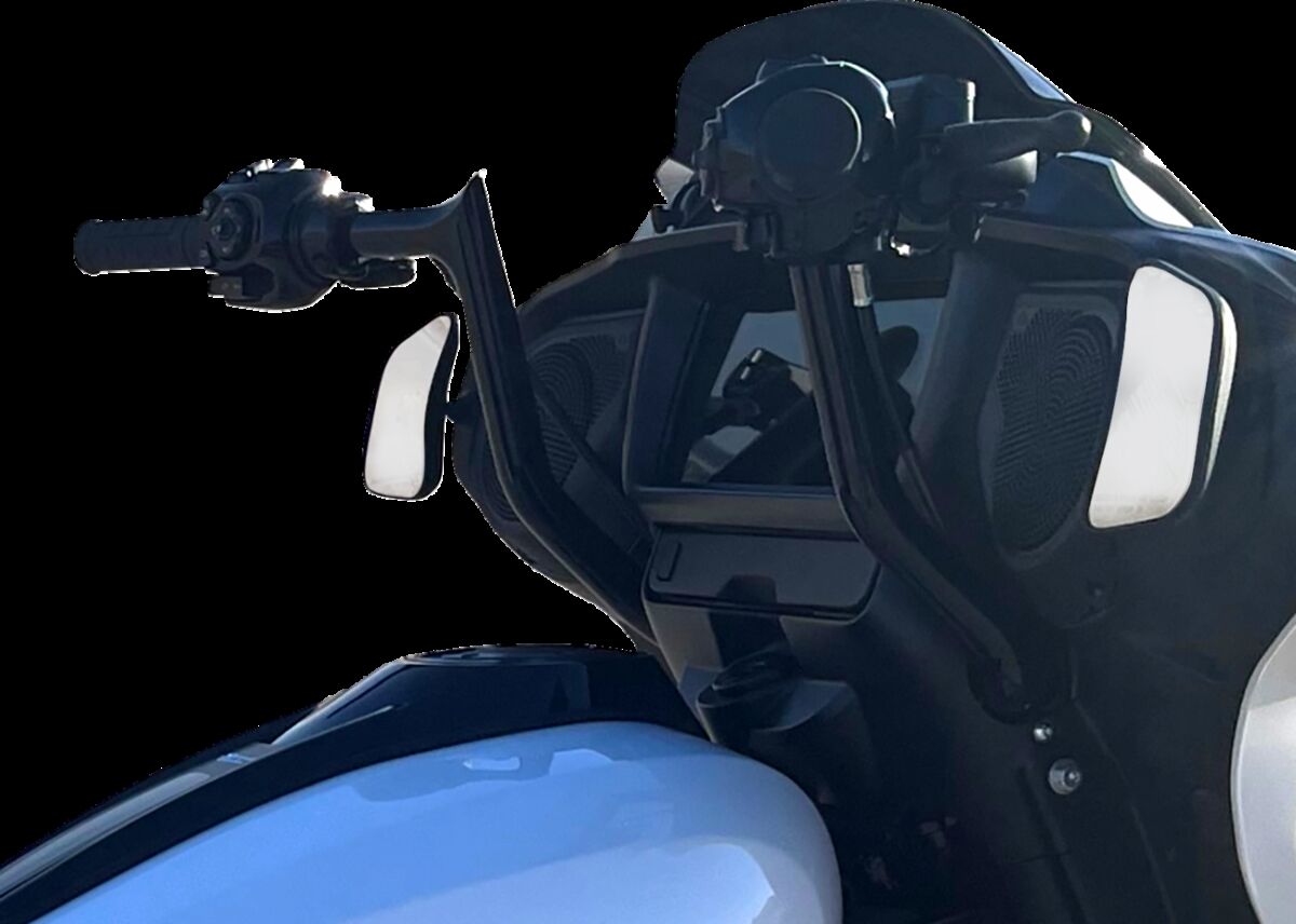 FAT BAGGERS INC H-BAR PNTD TOP BLK 1.25" 12" FLHX,SE 945012-B
