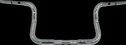 FAT BAGGERS INC H-BAR RND TOP CHR 1.25" 10" FLHX,SE 943010