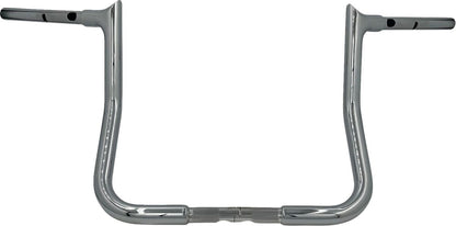 FAT BAGGERS INC EZ Install Reduced Reach Pointed Top Handlebar - 1-1/4" x 13" - Chrome 945013