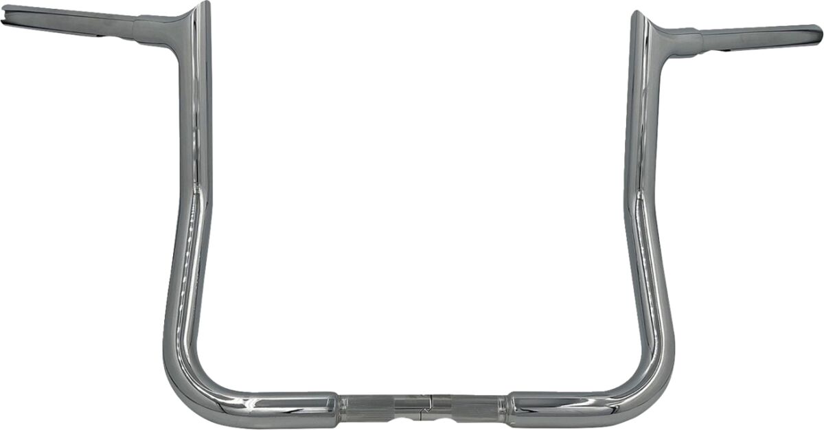 FAT BAGGERS INC EZ Install Reduced Reach Pointed Top Handlebar - 1-1/4" x 13" - Chrome 905013