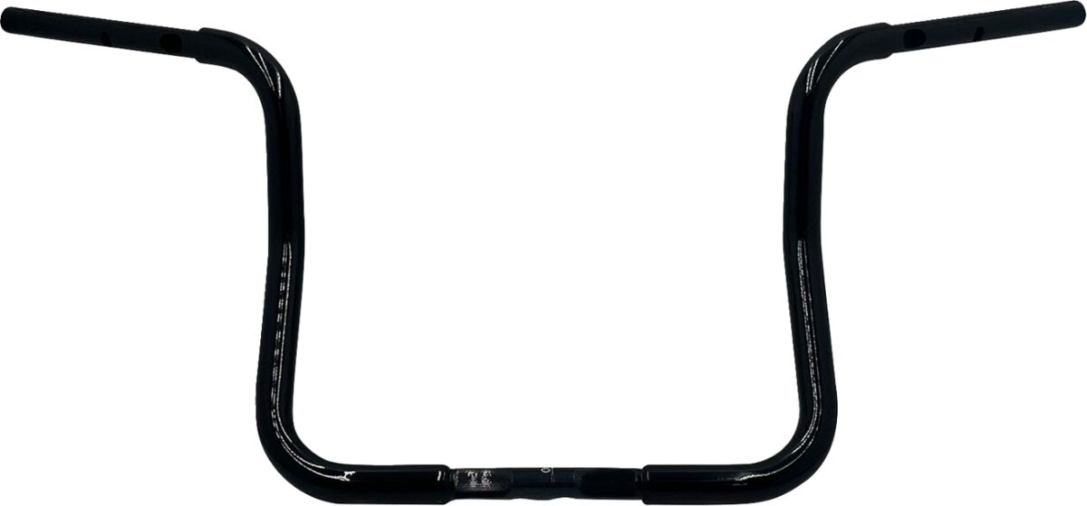 FAT BAGGERS INC EZ Install Reduced Reach Round Top Handlebar - 1-1/4" x 13" - Black 943013-B