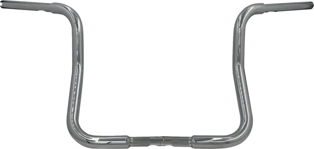 FAT BAGGERS INC EZ Install Reduced Reach Round Top Handlebar - 1-1/4" x 13" - Chrome 903013