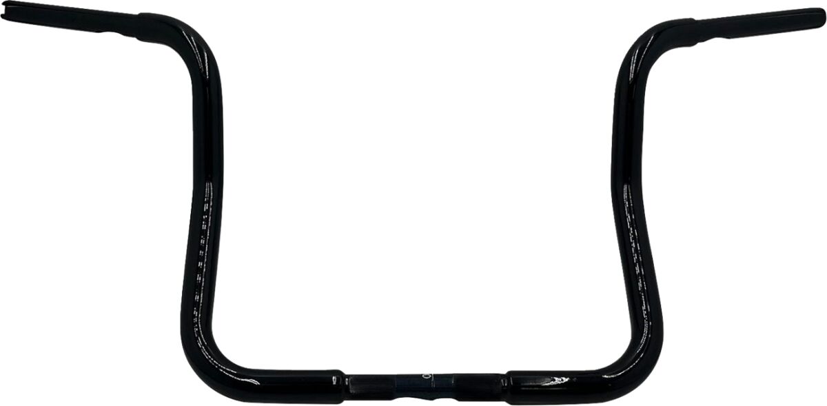 FAT BAGGERS INC EZ Install Reduced Reach Round Top Handlebar - 1-1/4" x 13" - Black 903013-B