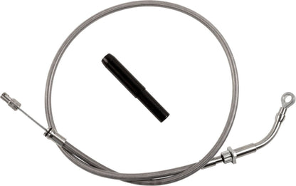 FAT BAGGERS INC EZ INSTALL UPPER CLTCH CBL STK FLTR FLHX MODELS 21-23 BRAID 118000