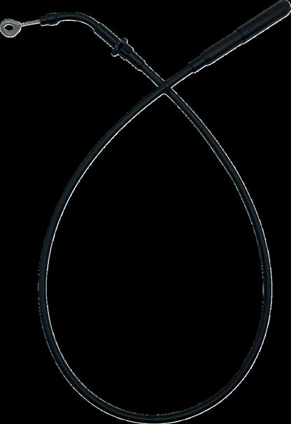 FAT BAGGERS INC EZ INSTALL UPPER CLTCH CBL +2" FLTR FLHX MODELS 21-23 BLACK 118002-B