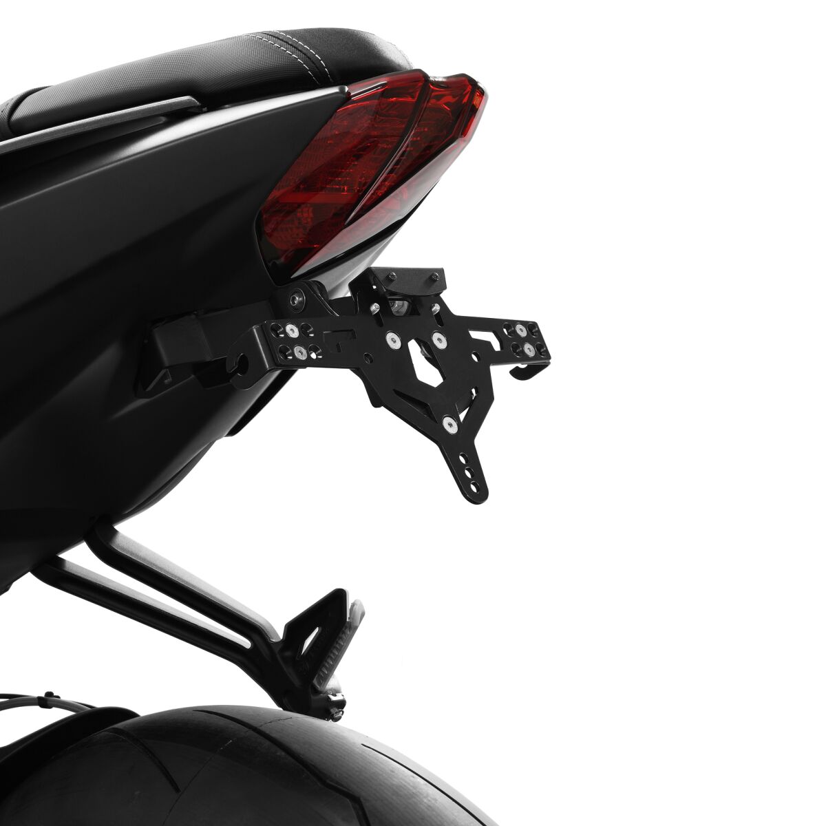 ZIEGER LICENSE PLATE HOLDER PRO TYPE D STREET TRIPLE 765R 10010250