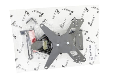 ZIEGER LICENSE PLATE HOLDER PRO TYPE E STREET TRIPLE 765R 10010249