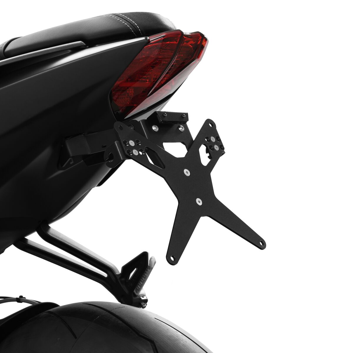 ZIEGER LICENSE PLATE HOLDER PRO TYPE E STREET TRIPLE 765R 10010249