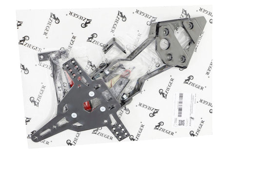 ZIEGER LICENSE PLATE HOLDER PRO TYPE A STREET TRIPLE 765R 10010242