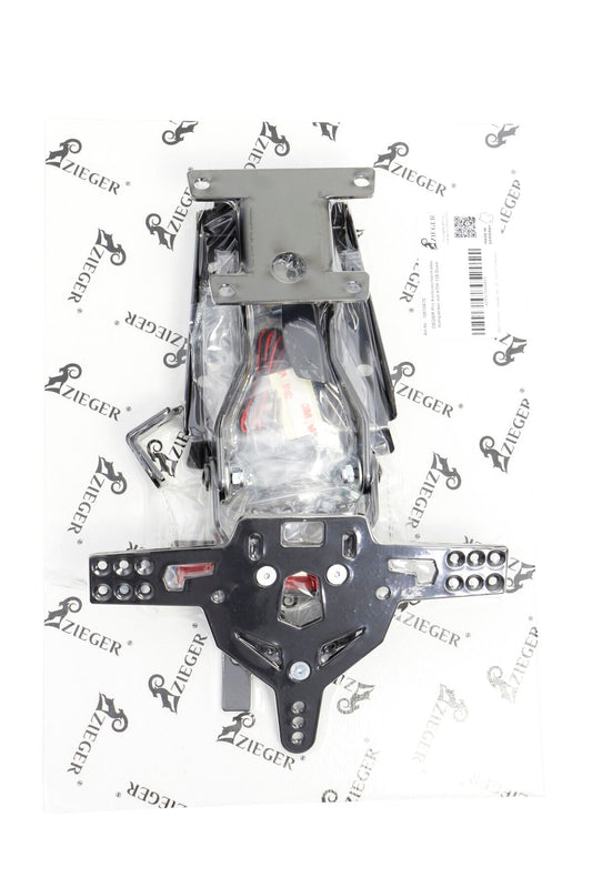ZIEGER LICENSE PLATE HOLDER PRO TYPE D KTM 390 DUKE 10010570