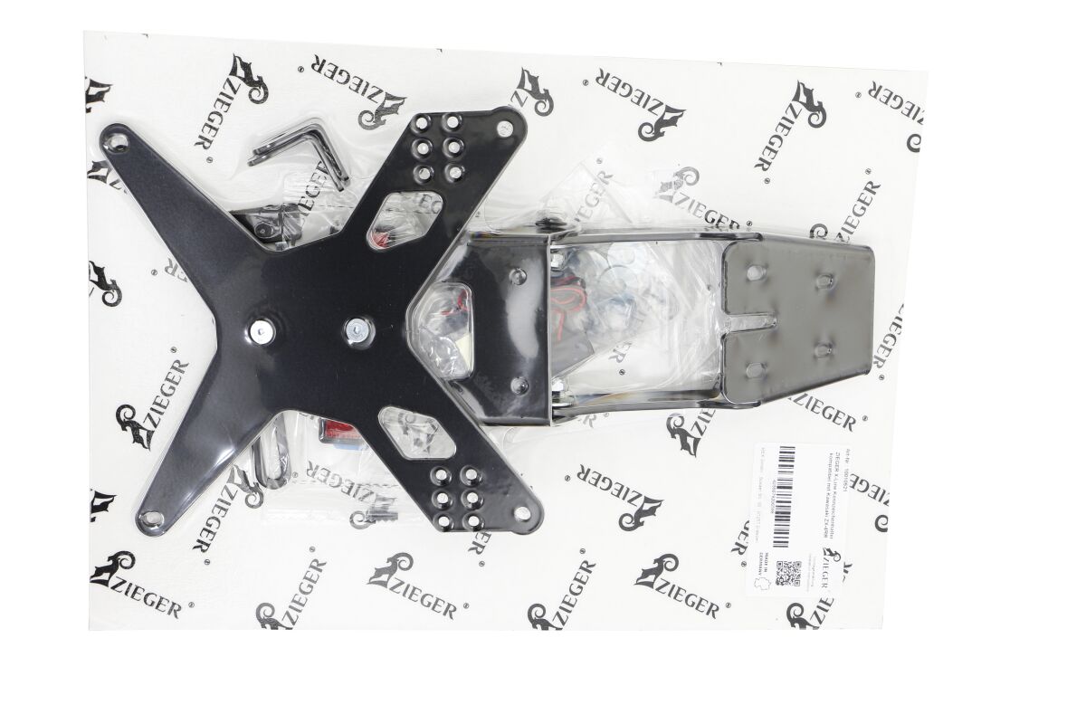 ZIEGER LICENSE PLATE HOLDER TYPE E MT-09 10010731