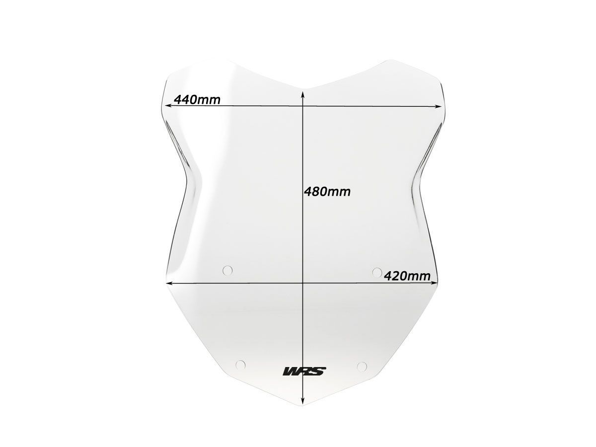 WRS WINDSCREEN INTERMEDIO R1250GS BM009T