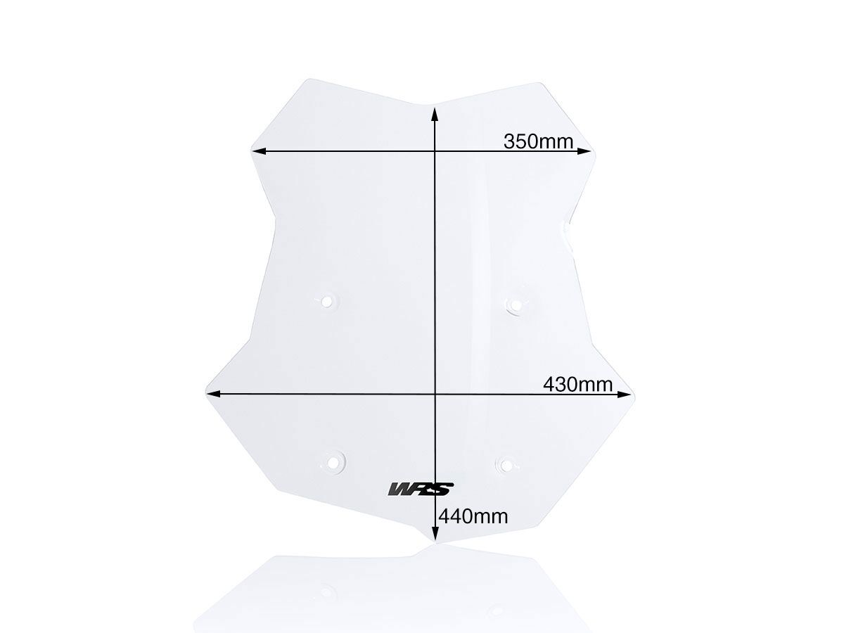 WRS WINDSCREEN CAPONORD F850GS CLE BM042T