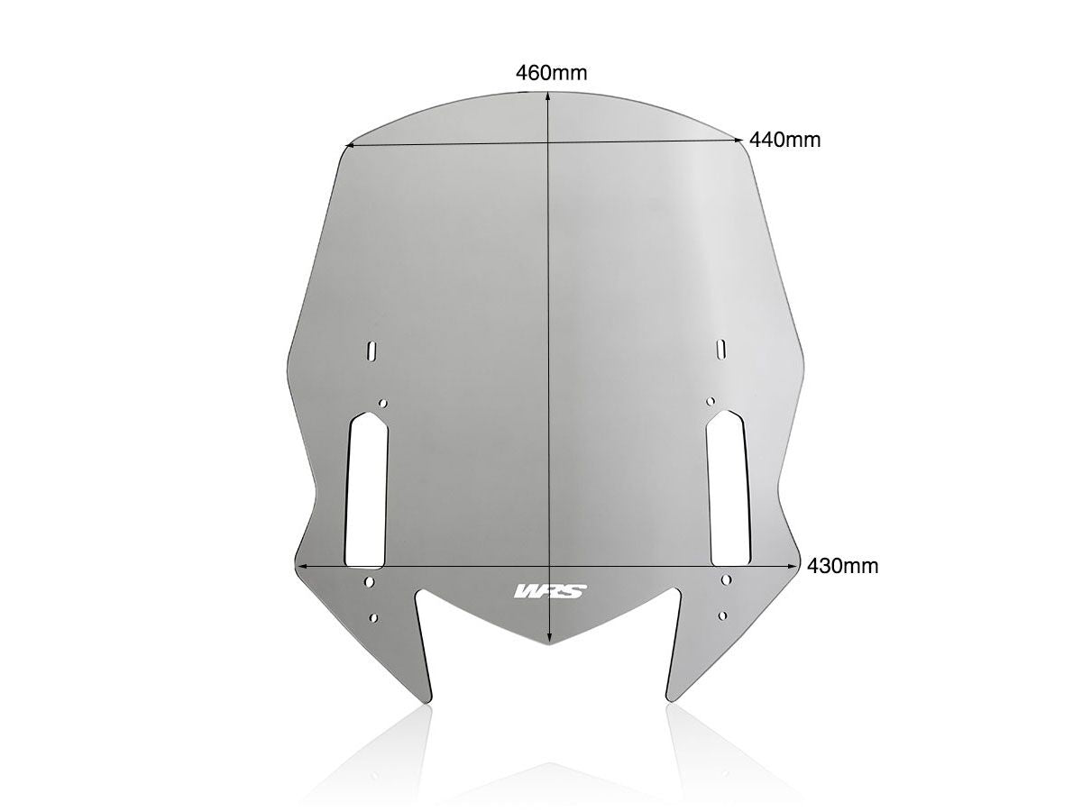 WRS WINDSCREEN TMAX 530/560 SMOKE YA002F
