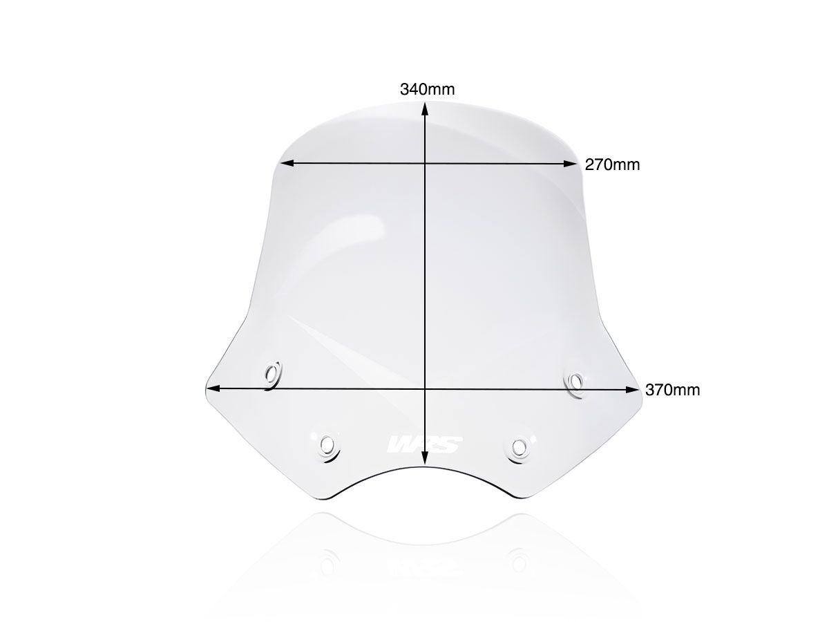 WRS WINDSCREEN INTERMEDIO R1200R C BM044T