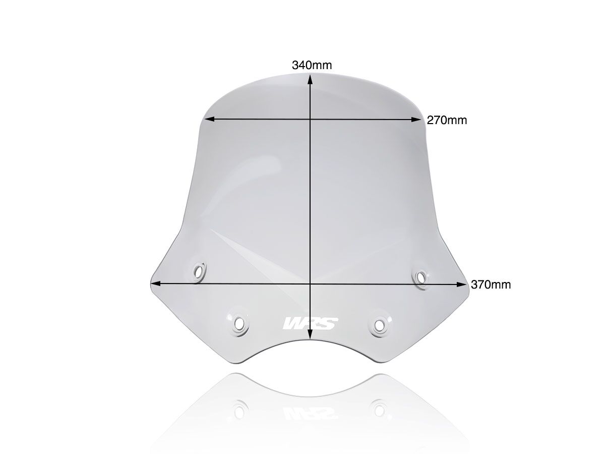 WRS WINDSCREEN INTERMEDIO R1200R S BM044F