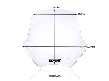 WRS WINDSCREEN SPORT R1200R CLEAR BM046T