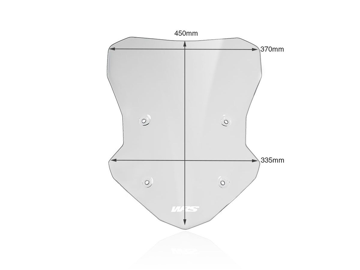 WRS WINDSCREEN TOURING F900XR SMOK BM057F