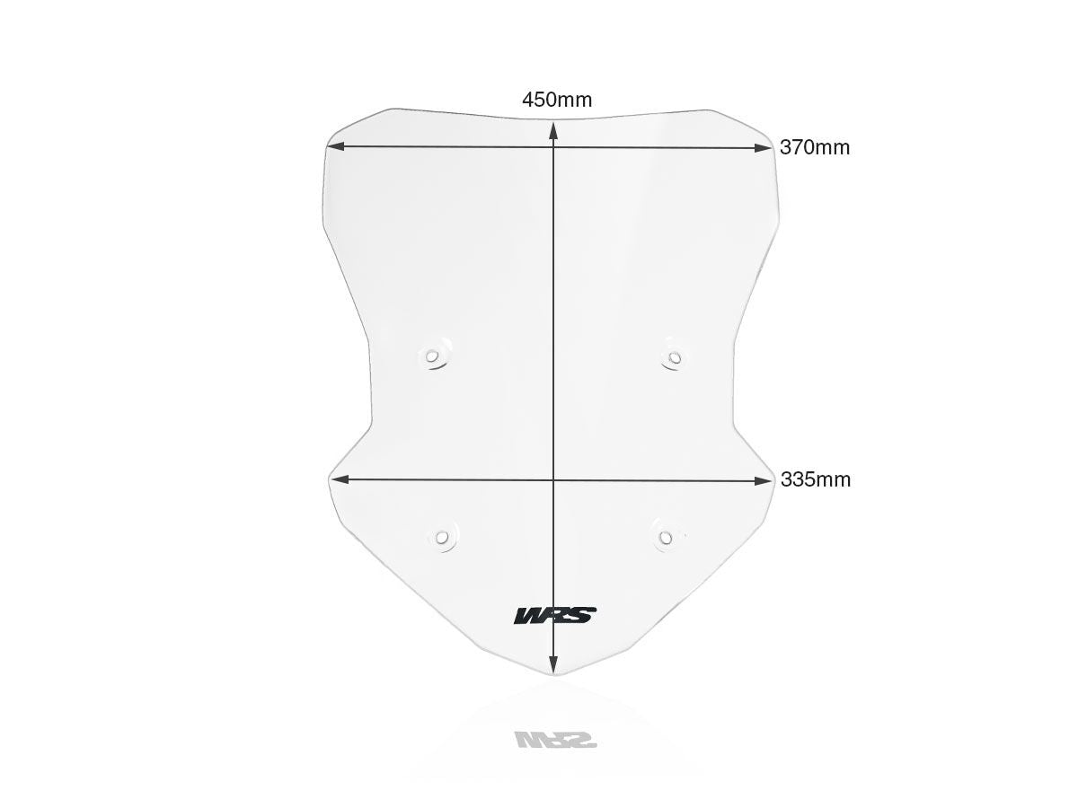 WRS WINDSCREEN TOURING F900XR CLEA BM057T