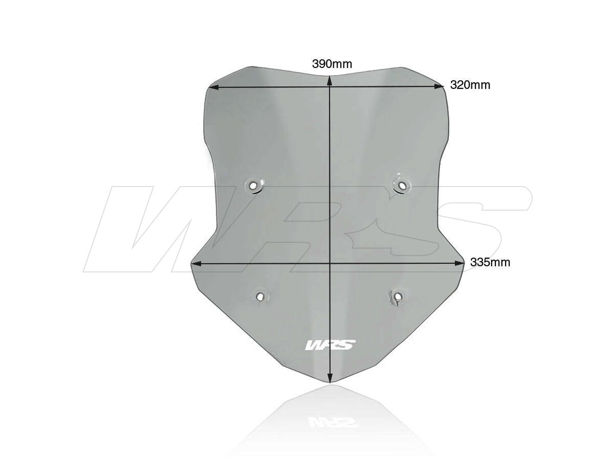 WRS WINDSCREEN STANDARD F900XR DAR BM058FS