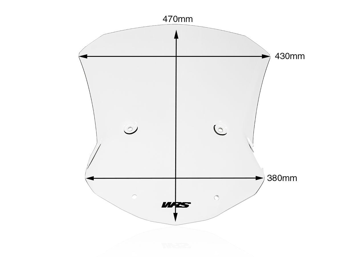 WRS WINDSCREEN CAPONORD S1000XR CL BM063T