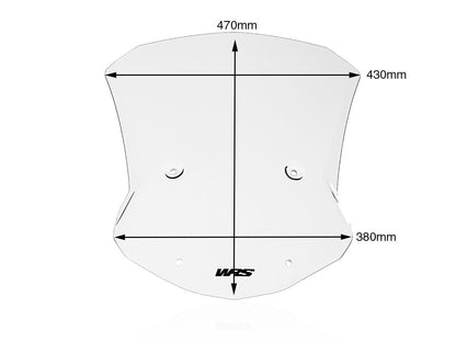 WRS WINDSCREEN CAPONORD S1000XR CL BM063T