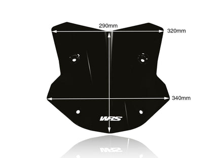 WRS WSCRN SPORT S1000XR GLOSSY BLACK BM065NL