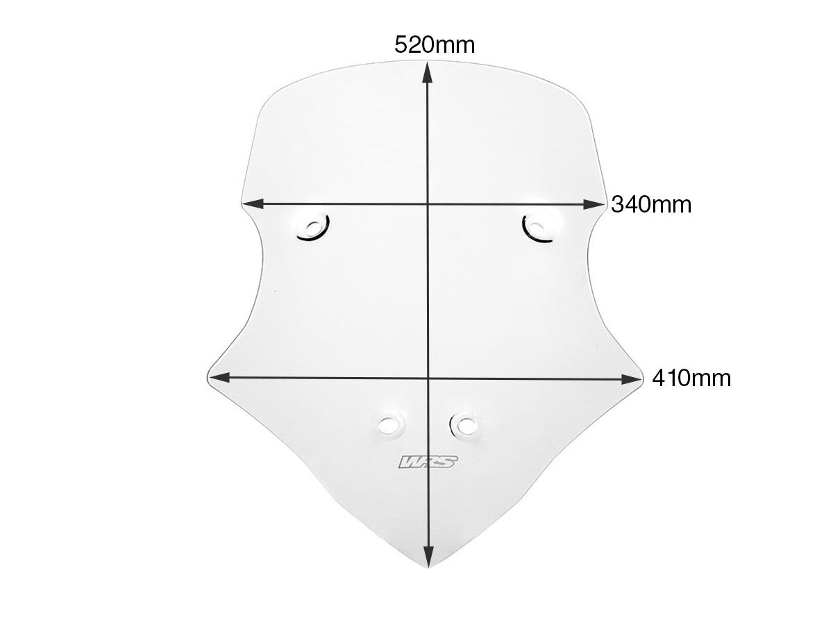 WRS WINDSCREEN TOURING MULTISTRADA DU017T