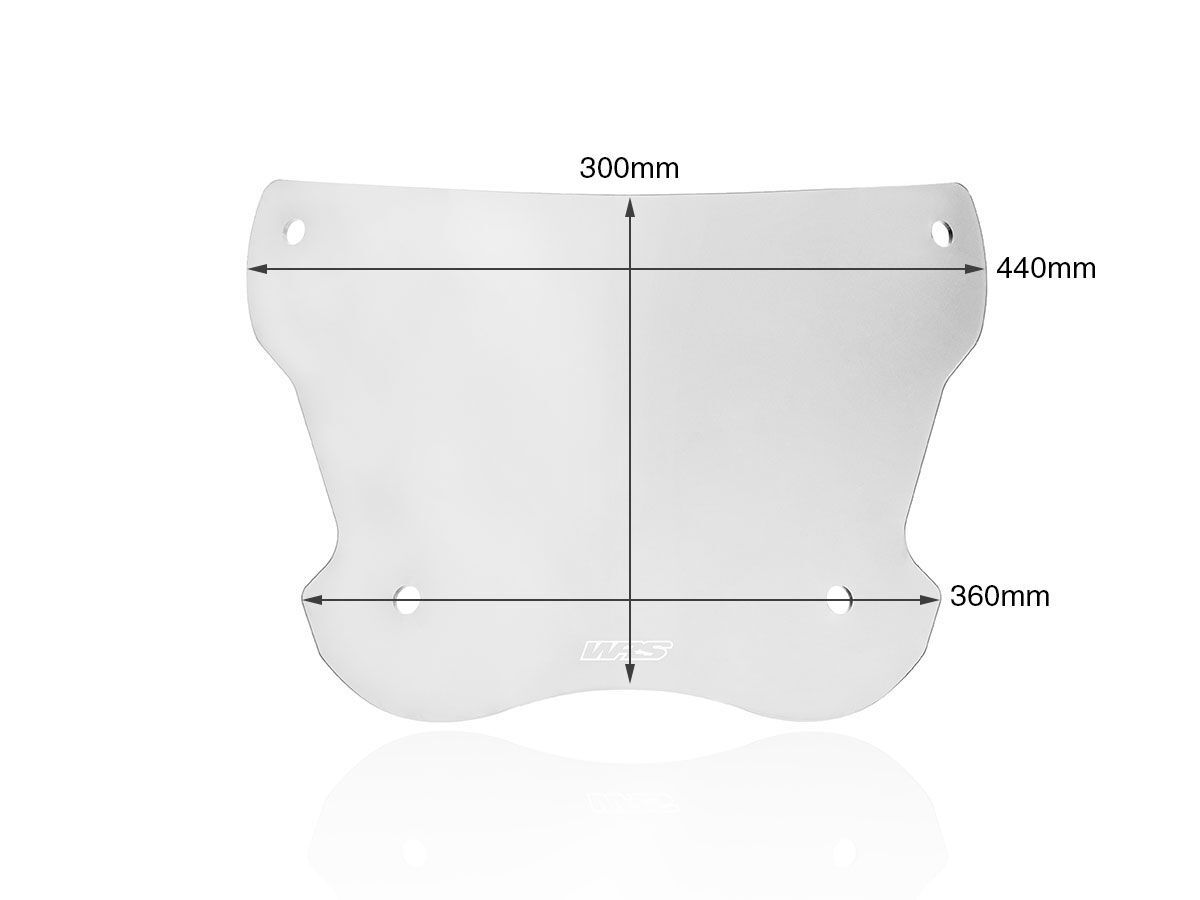 WRS WINDSCREEN SPORT SH350 CLEAR HO050T