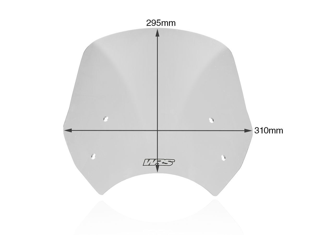 WRS WINDSCREEN TOURING LEONCINO 50 BE005T