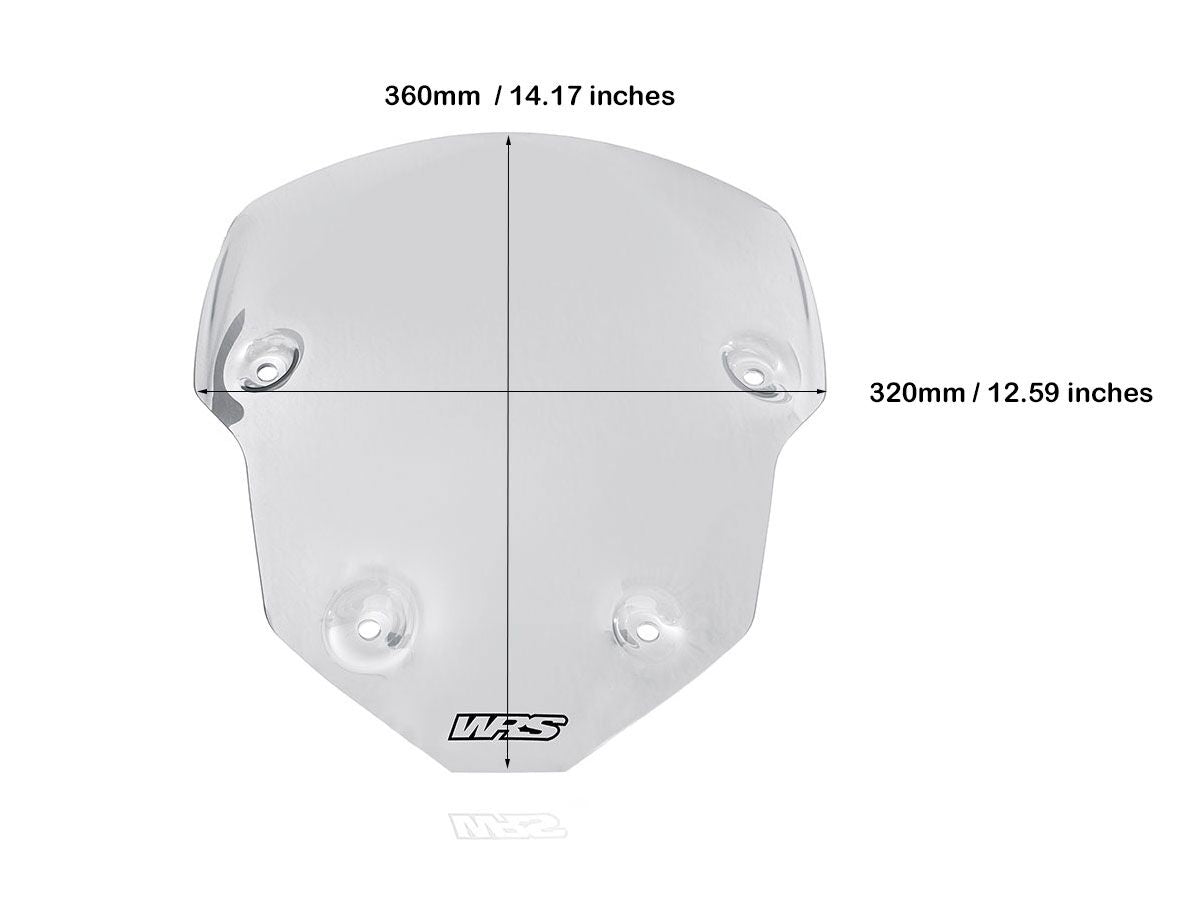 WRS WINDSCREEN SPORT TIGER900 CLEA TR004T