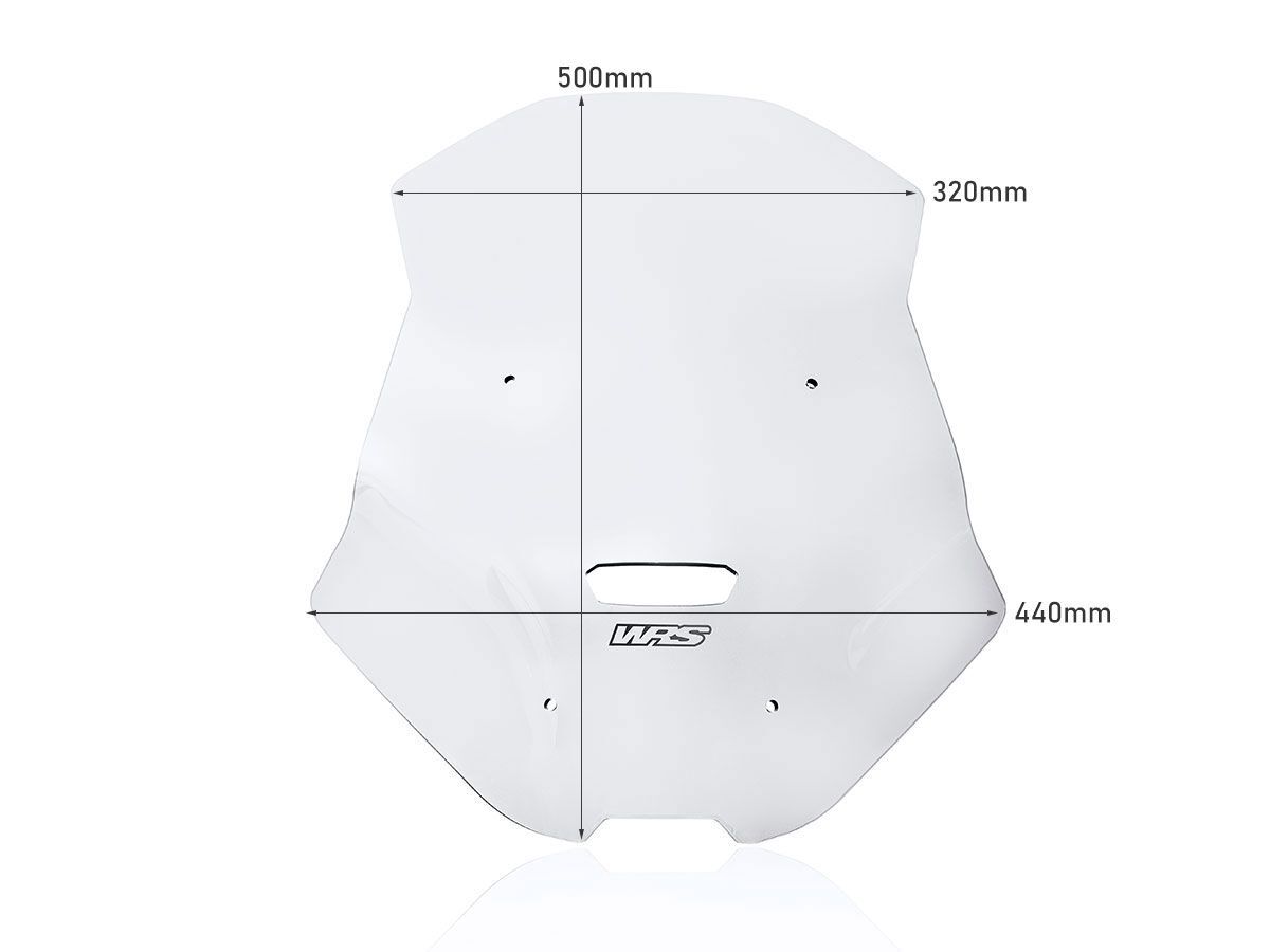 WRS WINDSCREEN SPORT ADV350 CLEAR HO057T