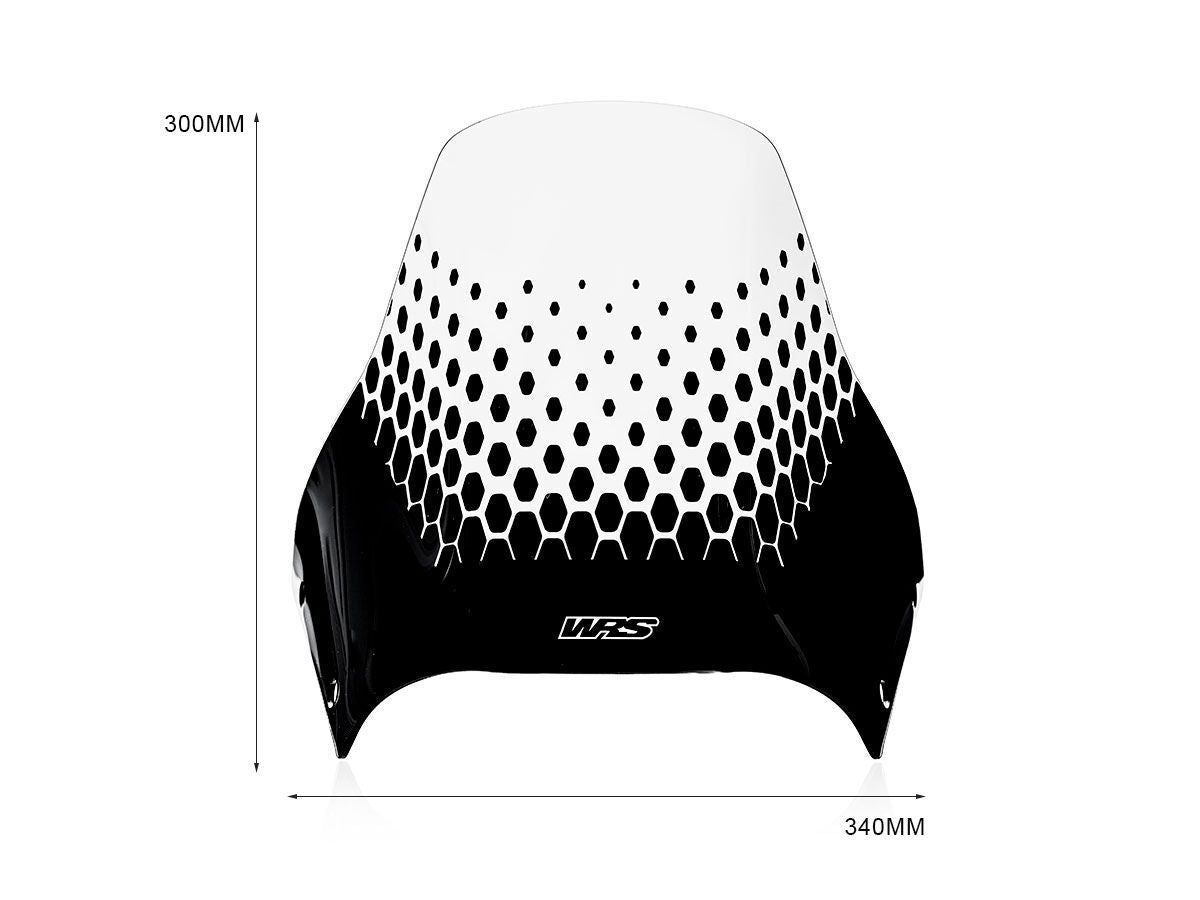 WRS WINDSCREEN ENDURO DESERTX CLEA DU025T